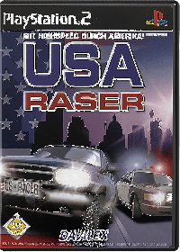 USA Racer PAL Playstation 2  box art